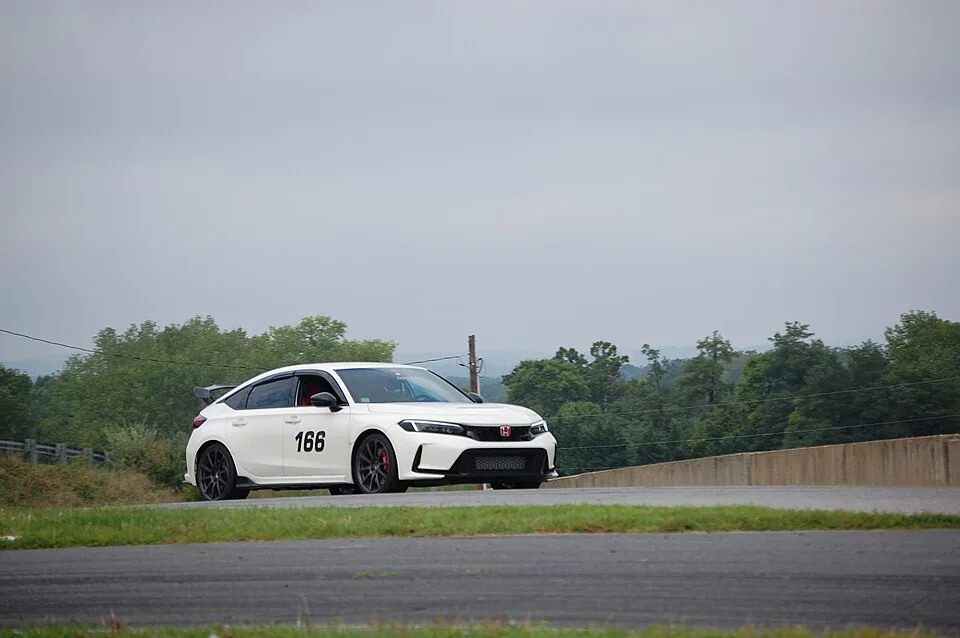 Honda Civic Type R, Summit Point. Track day.